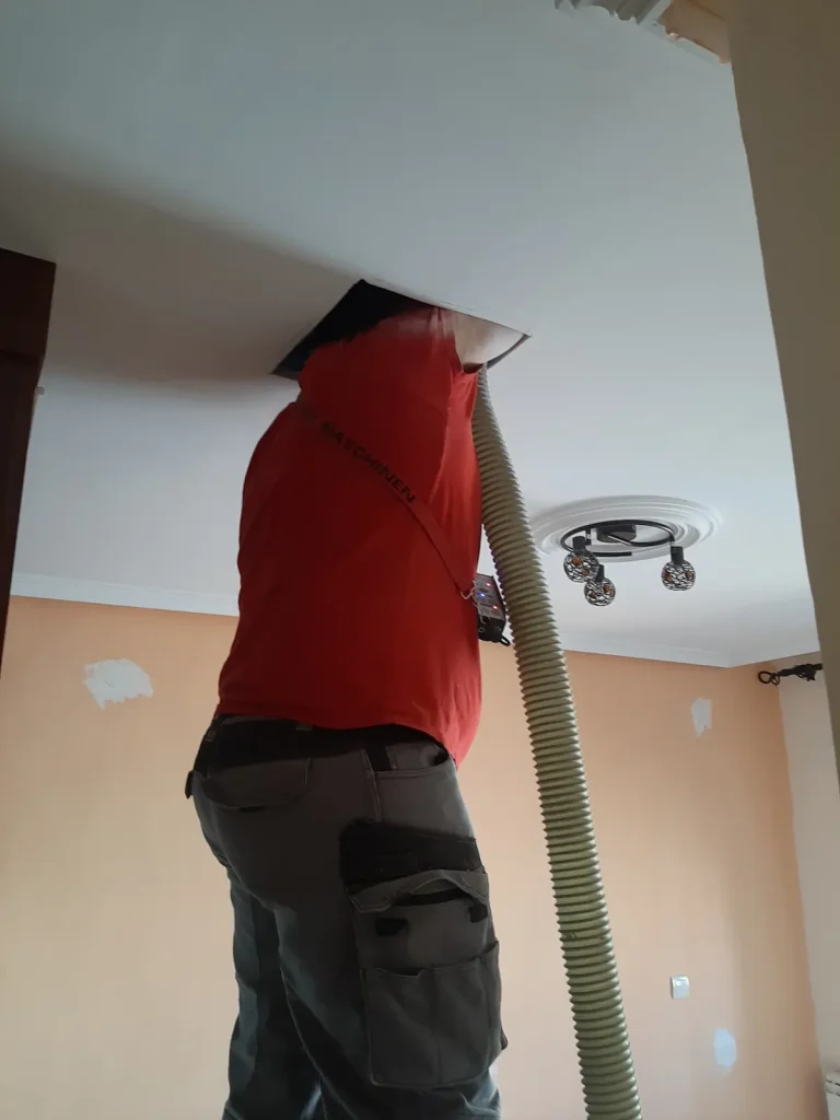 imagen insuflado aislamiento termico techos Valladolid Palencia Zamora