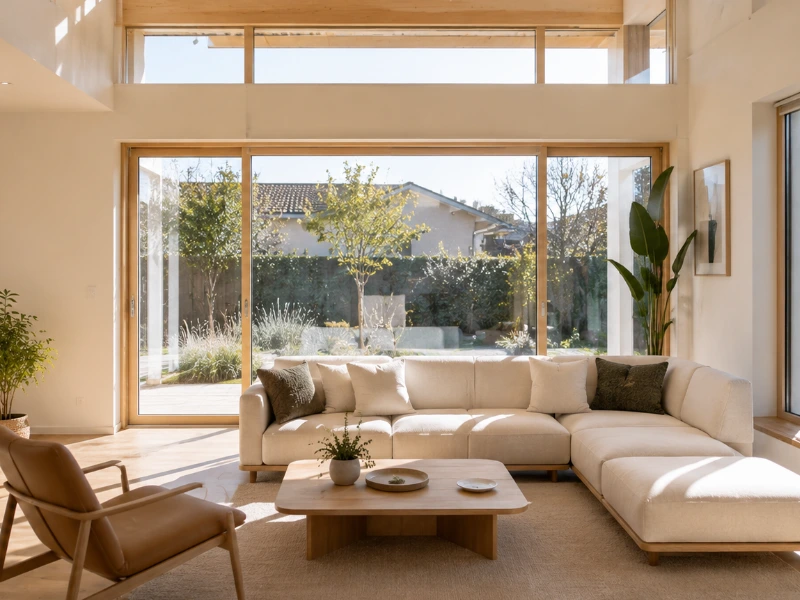 iluminación natural en vivienda pasiva eficiente en Valladolid