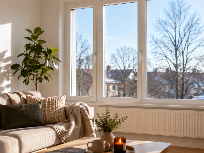 vivienda confortable sin condensación gracias al aislamiento y ventilación