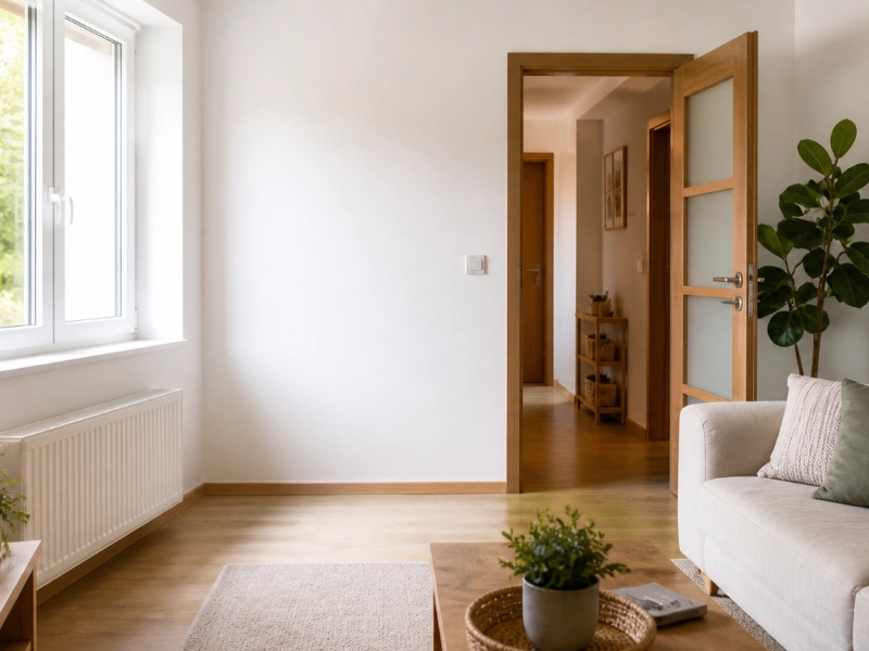 vivienda sin humedades tras tratamiento adecuado