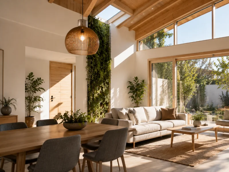 vivienda sostenible con iluminación natural y eficiencia energética en Zamora
